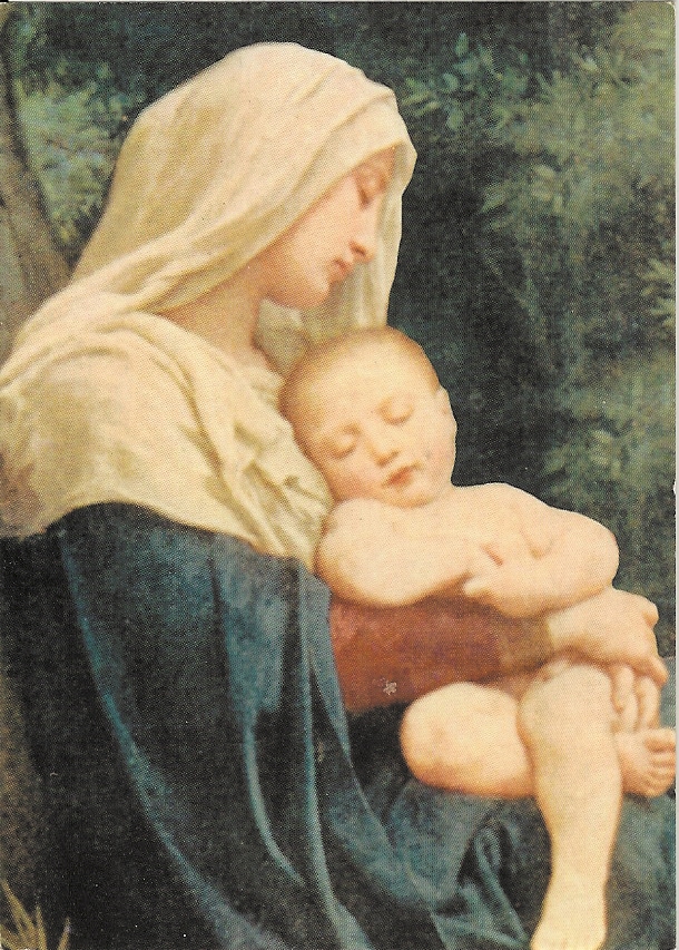 Mary Prayer Card