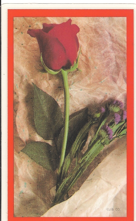 Rose Prayer Card