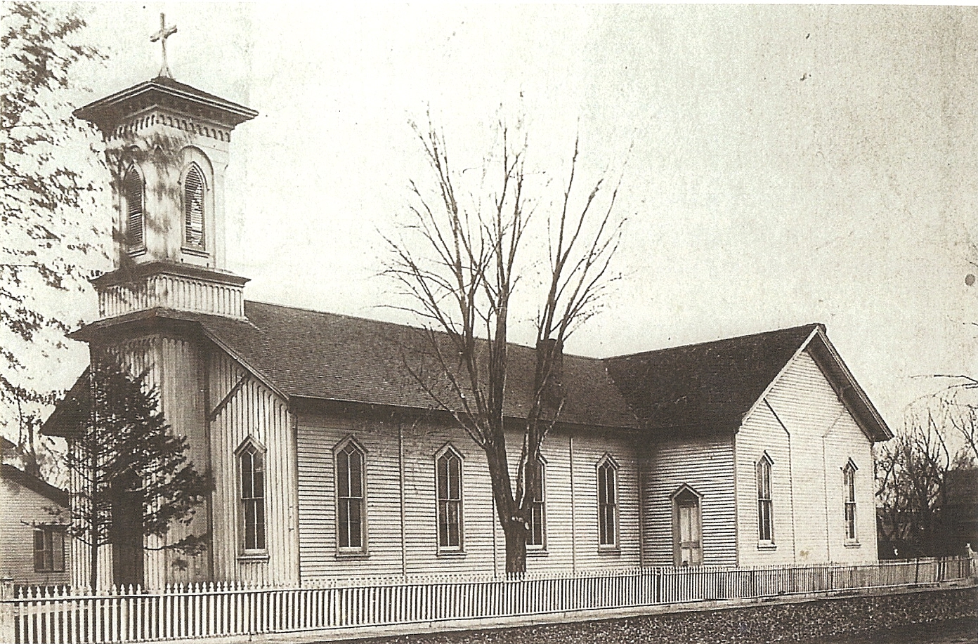 Original St. Mary's Church in El Paso
