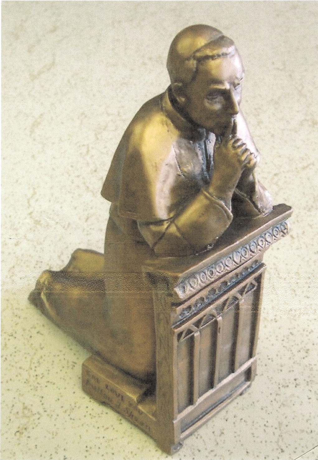 Statue of Bishop Sheen